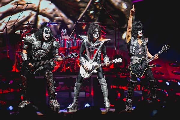 GRAND RAPIDS, MICHIGAN / USA - March 9, 2019: KISS performs live at Van Andel Arena (Tony Norkus / Shutterstock.com)