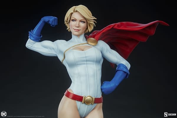 Power Girl Brings The Power to Sideshow Collectibles With Her New Statue