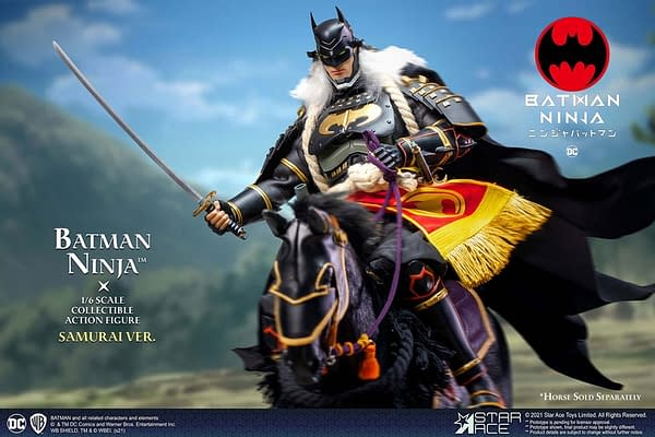 Batman Ninja 2.0 Samurai Gets Deluxe Horse Set From Star Ace