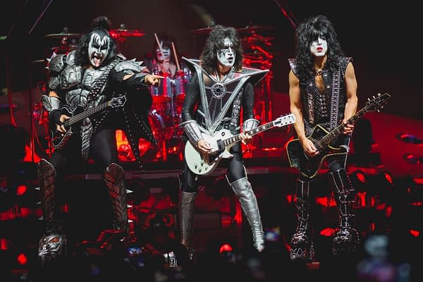 March 9, 2019: KISS performs live at Van Andel Arena. Editorial credit: Tony Norkus / Shutterstock.com