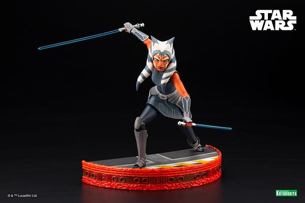 Ahsoka Tano Joins Kotobukiya's Star Wars ARTFX Statue