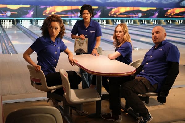 Legends of Tomorrow Star Caity Lotz's Bowling Skills Get the Job Done
