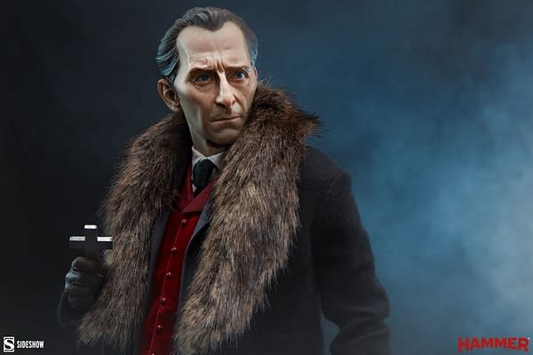 Peter Cushing's Van Helsing Hunts Dracula With Sideshow Collectibles