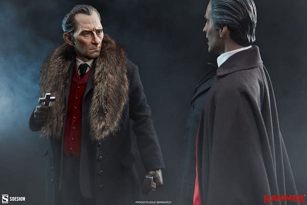 Peter Cushing's Van Helsing Hunts Dracula With Sideshow Collectibles