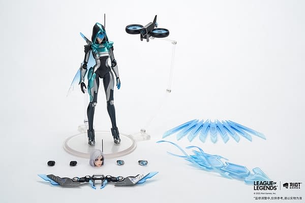 League of Legends Ashe 1/8 Scale Figure Coming in 2022 From Apex