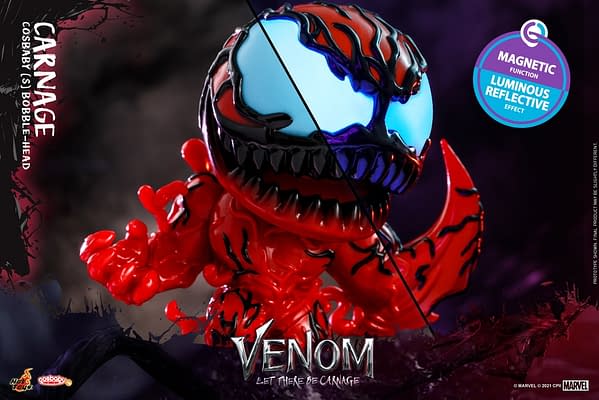 Venom: Let Their Be Carnage Cosbaby Revealed by Hot Toys