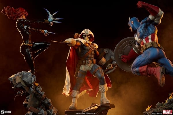 Stay Patriotic With Sideshow's Newest Captain America Statue