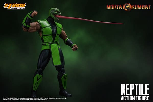 Reptile Enters the Mortal Kombat with New Storm Collectibles Figure