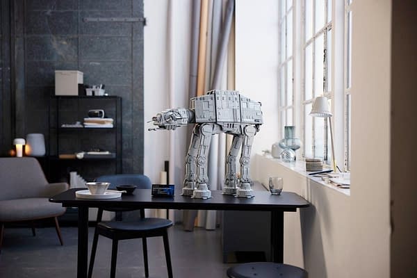 LEGO Reveal Massive 6,700 Piece Star Wars AT-AT Construction Set