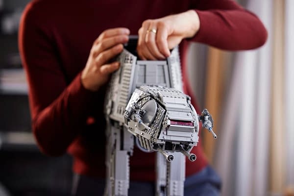 LEGO Reveal Massive 6,700 Piece Star Wars AT-AT Construction Set