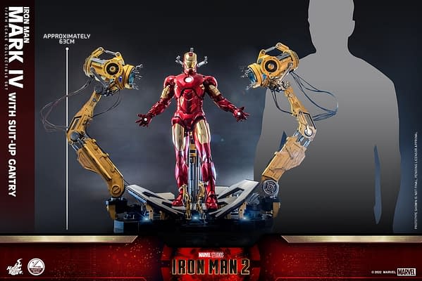 Hot Toys Debuts First 2022 Figure with 1/4th Scale Iron Man 2