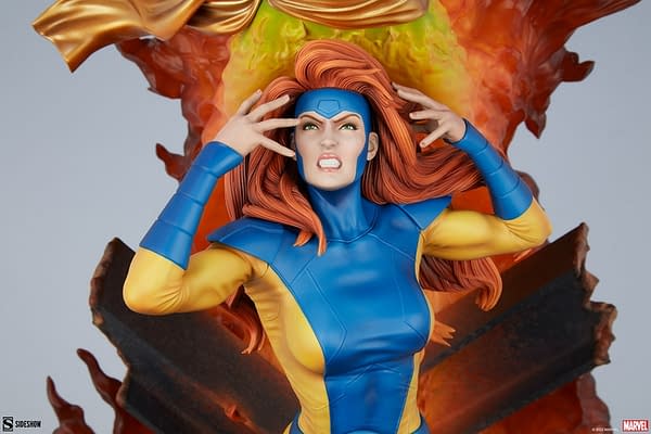 X-Men Phoenix and Jean Grey Maquette Debuts from Sideshow