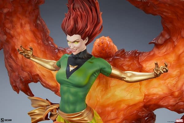 X-Men Phoenix and Jean Grey Maquette Debuts from Sideshow