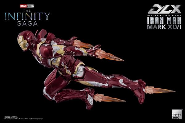 Threezero Debuts New Infinity Saga DLX Iron Man with Mark 46 Armor