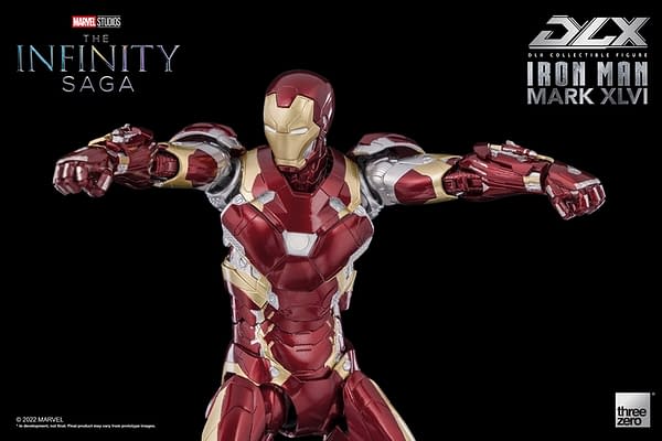 Threezero Debuts New Infinity Saga DLX Iron Man with Mark 46 Armor