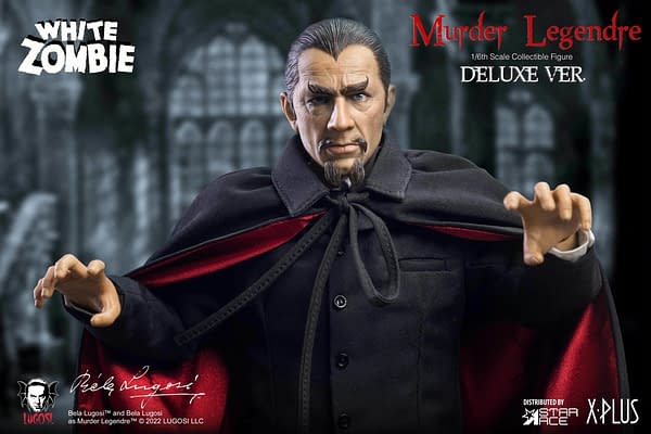 Star Ace Toys Reveals White Zombie Murder Legendre Bela Lugosi Figure