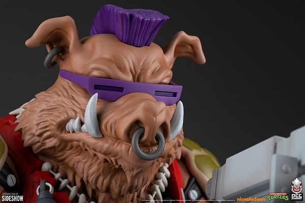TMNT Bebop Wants Revenge with New Sideshow Collectibles Statue