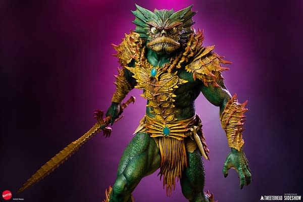 Tweeterhead Reveals Master of the Universe Mer-Man Maquette