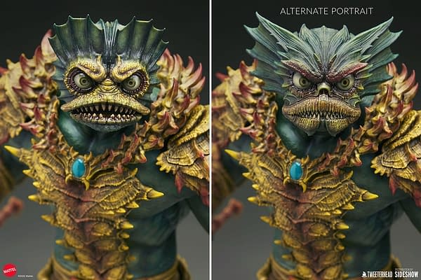 Tweeterhead Reveals Master of the Universe Mer-Man Maquette
