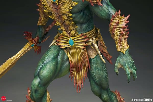 Tweeterhead Reveals Master of the Universe Mer-Man Maquette