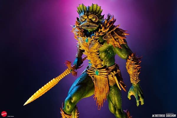Tweeterhead Reveals Master of the Universe Mer-Man Maquette