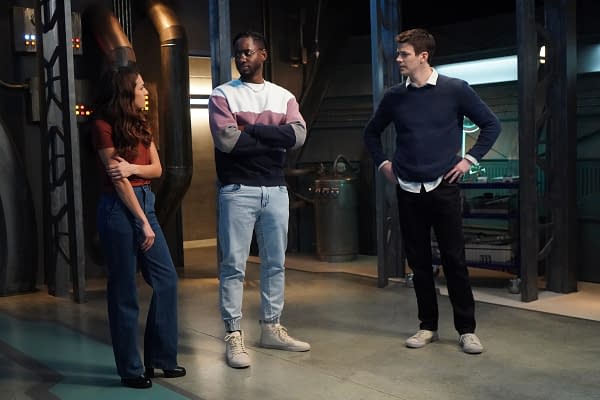 The Flash S08: Jordan Fisher, Candice Patton Check In; Jail House Rock