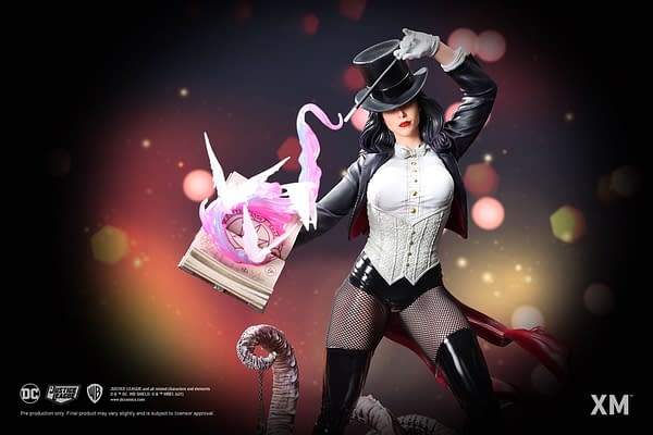 DC Comics Zatanna Shows Us a Magic Trick with XM Studios 