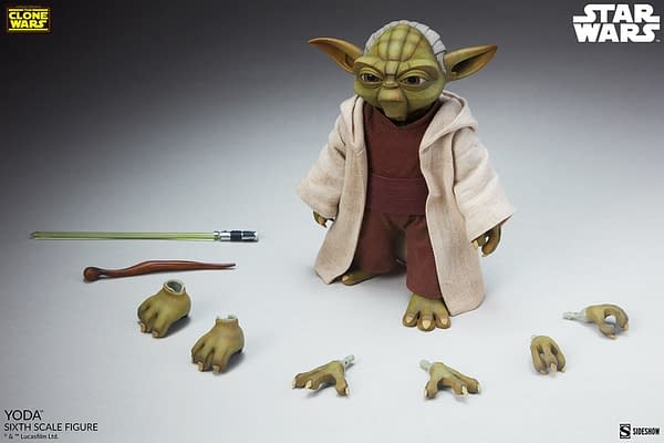 Star Wars: The Clone Wars Yoda Comes to Sideshow with 1/6 Figure