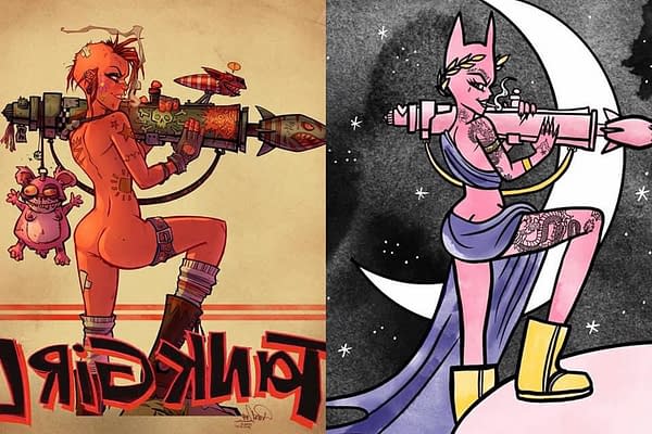 Pink Cat Fight At TCAF &#8211; Saba Moeel &#038; Toronto Comic Art Festival