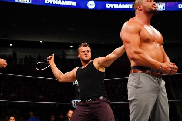 Wardlow Takes Ten Lashes (and a Low Blow) from MJF on AEW Dynamite