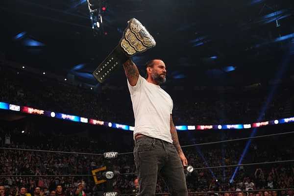 CM Punk is still the champion on AEW Rampage despite an injury requiring time off for surgery. [Photo: All Elite Wrestling]