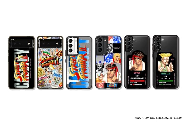 CASETiFY Announces 'Street Fighter' Iconic Game Series Collection
