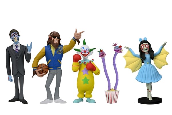 Toony Terrors Continue Form NECA With Teen Wolf, Killer Clowns, More