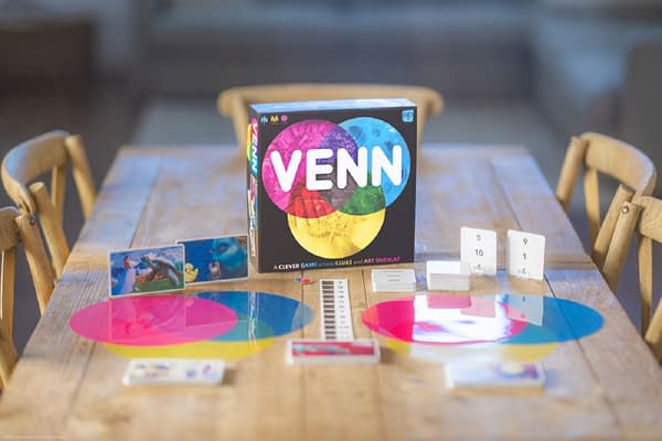 A look at the VENN tabletop game, photo courtesy of The Op.