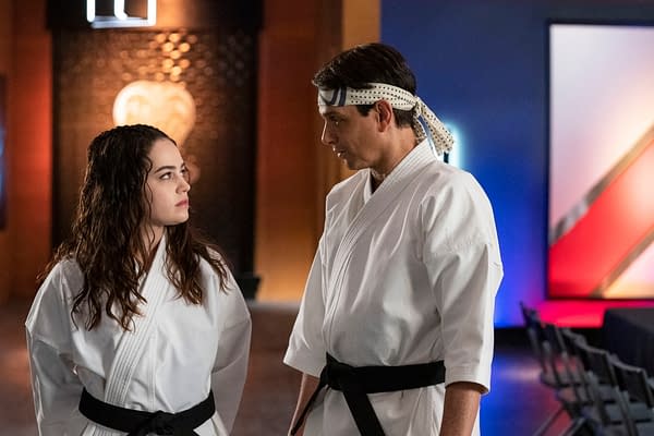 Cobra Kai Stars Ralph Macchio & Mary Mouser on Season 5 Highlights