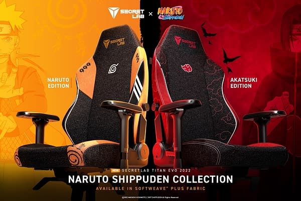 Secretlab Unveils New Naruto Shippuden Collection