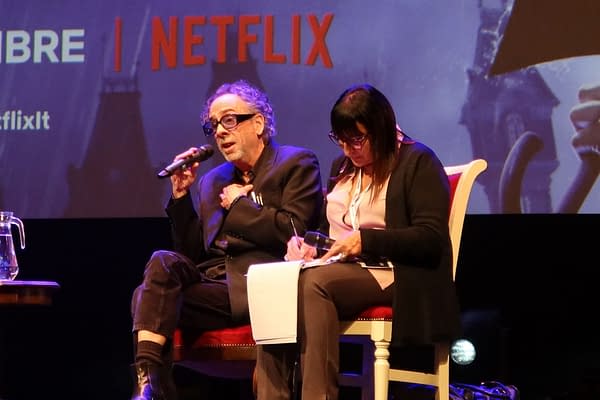 Tim Burton Discusses Wednesday During Lucca Comics & Games 2022