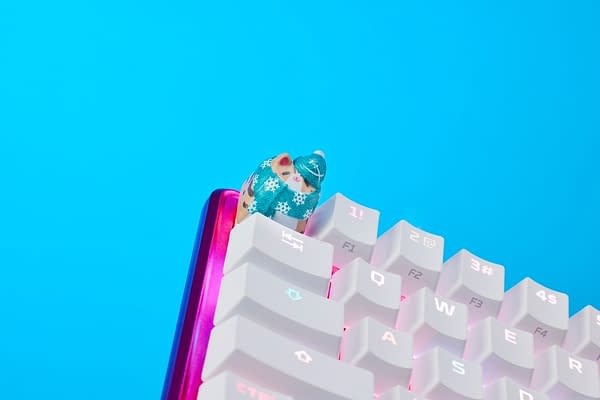 HyperX Reveals First Custom Keycap: Coco The Cozy Cat