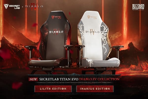 SecretLab Reveals Two New Diablo IV Gaming Chair Designs