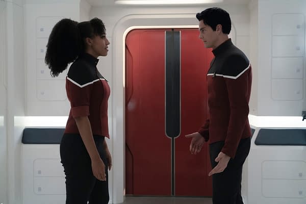 Strange New Worlds S02E08 Preview: Uhura &#038; Ortegas' Klingon Debate