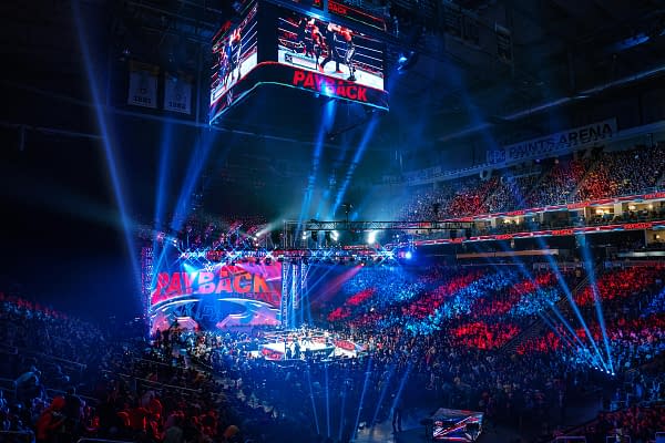 WWE Payback Arena (courtesy WWE)
