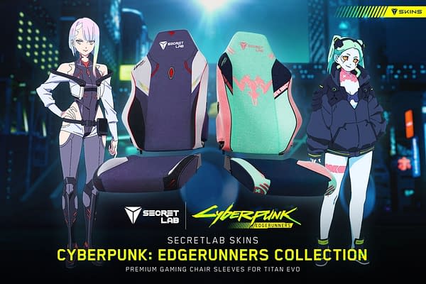 Secretlab Reveals Cyberpunk: Edgerunners Skins Collection