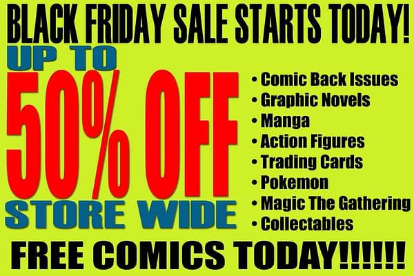 90 Comic Book Stores Doing Black Friday Sales Today