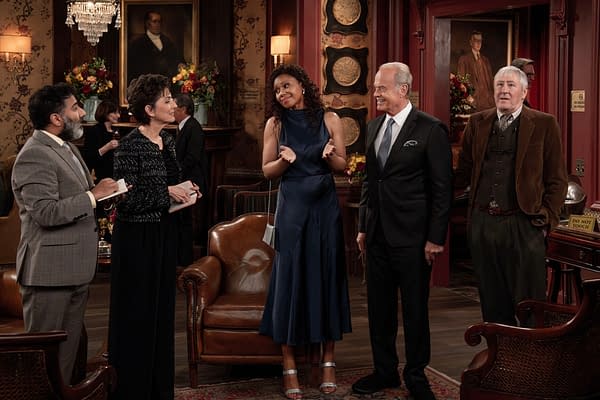 Frasier Season 1 Ep. 5 "The Founders' Society" Preview Images Released