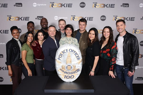 The Rookie Team Celebrates 100th Episode Milestone (PHOTO GALLERY)