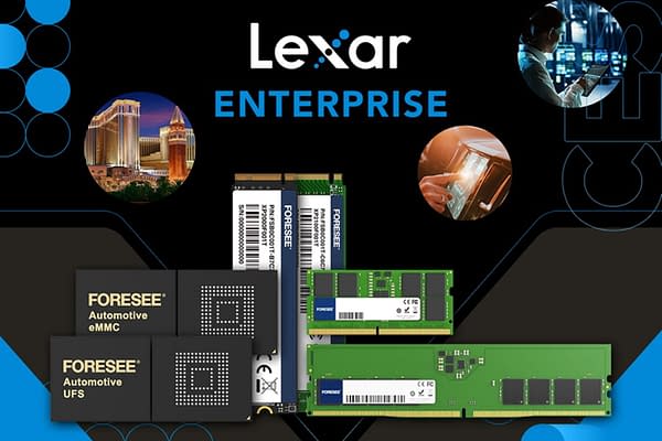 Lexar Enterprise Shows Off Multiple Memory Options AT CES 2024