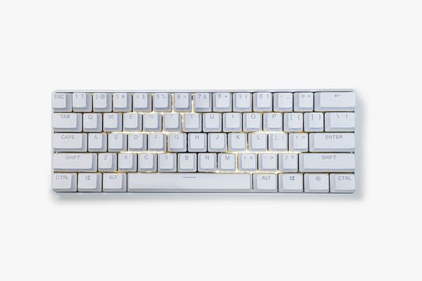 SteelSeries Reveals Apex Pro Mini: Limited Edition White x Gold Keyboard