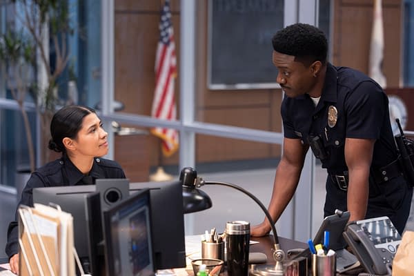 The Rookie Season 6 E03 "Trouble in Paradise" Images: Honeymoon's Over
