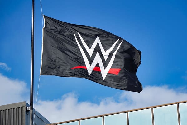 Stamford, CT / USA - April 16, 2020: The World Wrestling Entertainment (WWE) headquarters in Stamford, CT
