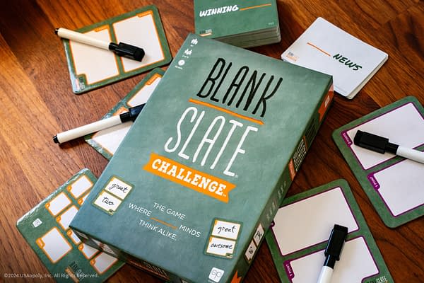 The Op Games Releases New Tabletop Game Blank Slate Challenge